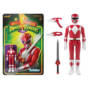 Power Rangers - Red Ranger ReAction 3.75" Action Figure