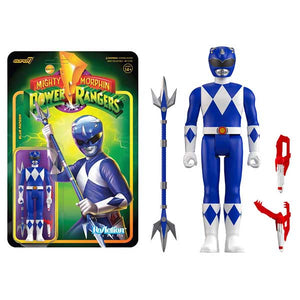 Power Rangers - Blue Ranger ReAction 3.75" Action Figure