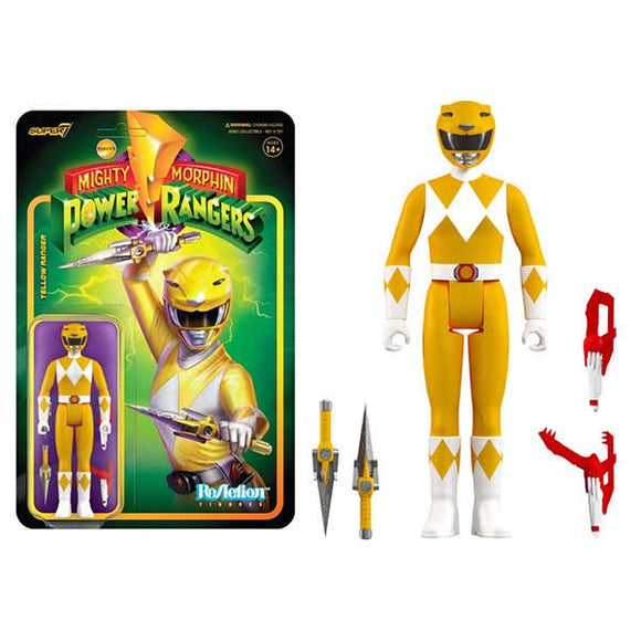 Power Rangers - Yellow Ranger ReAction 3.75