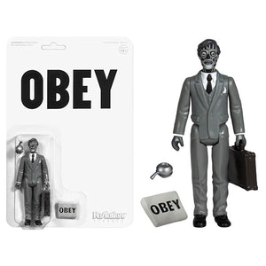 They Live - Male Ghoul Black & White ReAction 3.75" Action Figure