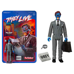 They Live - Male Ghoul ReAction 3.75" Action Figure