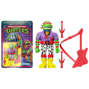 Teenage Mutant Ninja Turtles (TV'87) - Heavy Metal Raphael ReAction 3.75" Action Figure