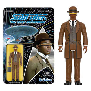 Star Trek: The Next Generation - Geordi La Forge (Elementary Dear Data) ReAction 3.75" Action Figure