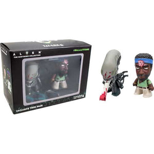 Alien - Parker Brain Spatter & Xenomorph Bloodied 3" Titans Vinyl Figures - Set of 2