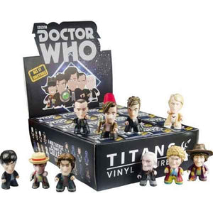 Doctor Who: 11 Doctors Titans Vinyl Figures Blind Box - Set of 20