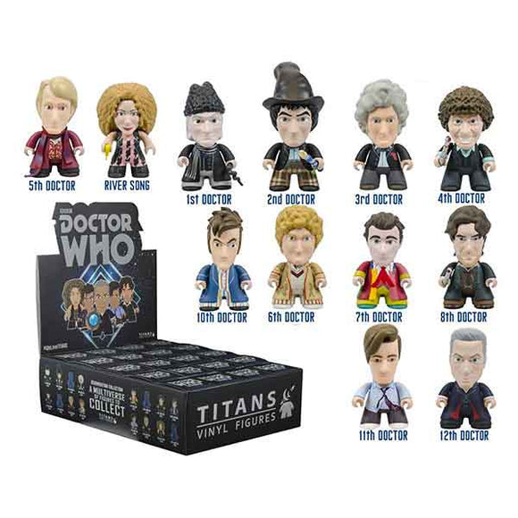 Doctor Who: Regeneration Titans Vinyl Figures Blind Box - Set of 20