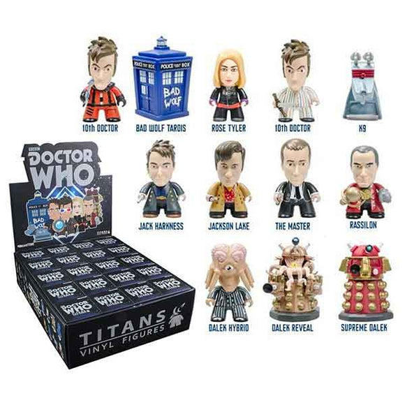 Doctor Who: Tenth Doctor Gallifrey Titans Vinyl Figures Blind Box - Set of 20