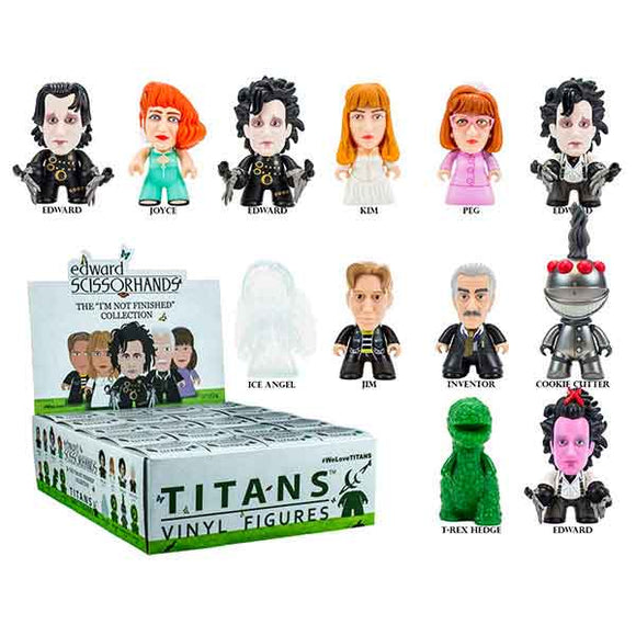 Edward Scissorhands - I'm Not Finished Collection Titans Vinyl Figures Blind Box - Set of 20