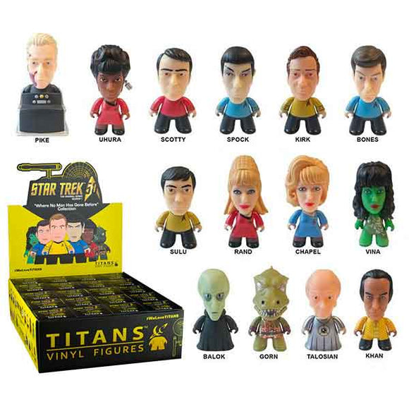 Star Trek: Where No Man Has Gone Before Titans Vinyl Figures Blind Box - Set of 20