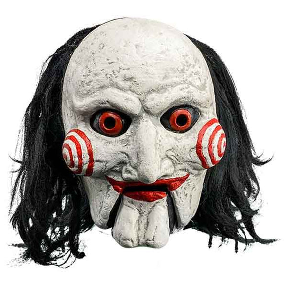 Saw - Billy Puppet with Moving Mouth Mask (For Adults)