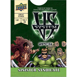 Marvel Vs System 2PCG: Sinister Syndicate Card Game