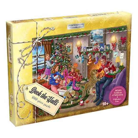 Waddingtons - Christmas 2020 Deck the Halls 1000 Piece Jigsaw Puzzle