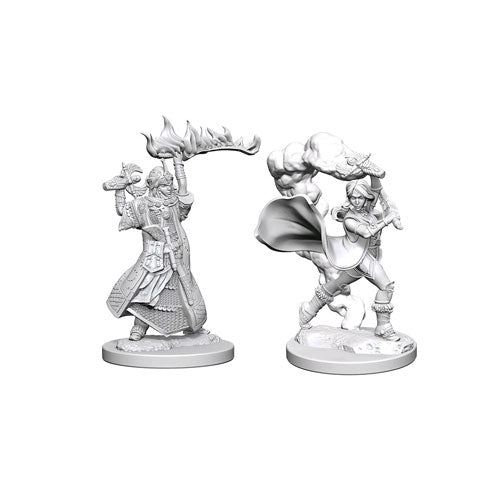 Pathfinder - Deep Cuts Unpainted Miniatures: Human Female Cleric