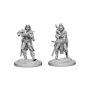 Pathfinder - Deep Cuts Unpainted Miniatures: Elf Female Bard