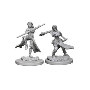 Dungeons & Dragons - Nolzur’s Marvelous Unpainted Miniatures: Human Female Monk