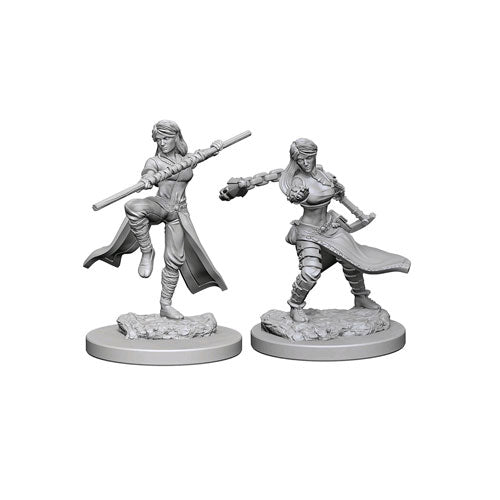 Dungeons & Dragons - Nolzur’s Marvelous Unpainted Miniatures: Human Female Monk