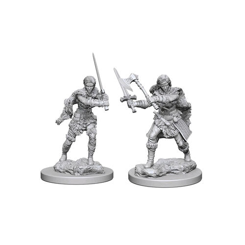 Dungeons & Dragons - Nolzur’s Marvelous Unpainted Miniatures: Human Female Barbarian