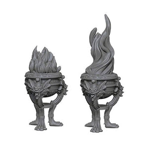 Wizkids - Deep Cuts Unpainted Miniatures: Braziers