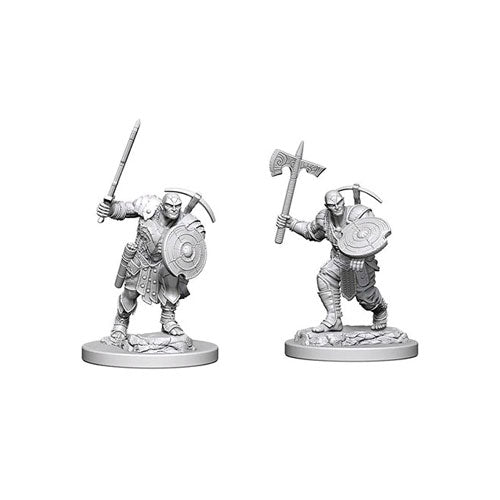 Dungeons & Dragons - Nolzur's Marvelous Unpainted Miniatures: Earth Genasi Male Fighter