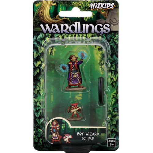 Wardlings - Boy Wizard & Imp Pre-Painted Miniatures