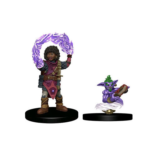 Wardlings - Girl Wizard & Genie Pre-Painted Miniatures