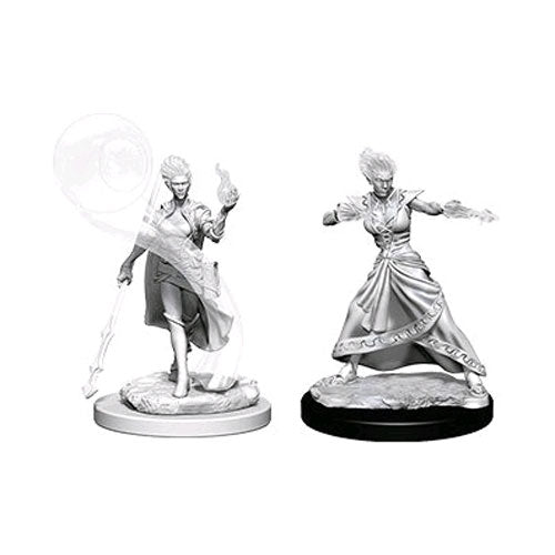 Dungeons & Dragons - Nolzur's Marvelous Unpainted Miniatures: Fire Genasi Female Wizard