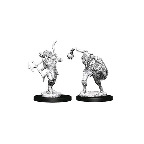 Pathfinder - Deep Cuts Unpainted Miniatures: Elf Male Fighter (#2)