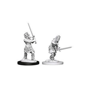 Pathfinder - Deep Cuts Unpainted Miniatures: Human Male Barbarian