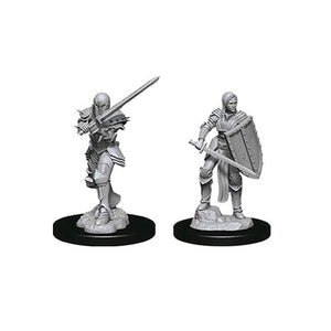 Dungeons & Dragons - Nolzur’s Marvelous Unpainted Miniatures:  Female Human Fighter