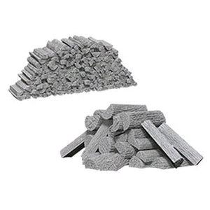 Wizkids - Deep Cuts Unpainted Miniatures: Piles of Wood