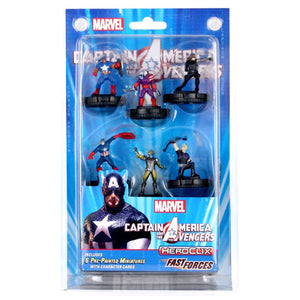 Heroclix - Captain America and the Avengers Fast Forces - Set of 6