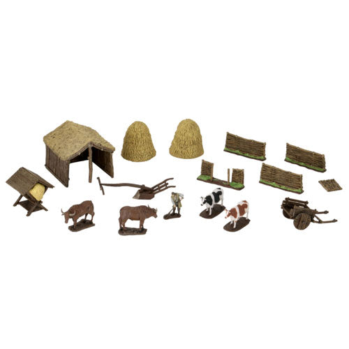 Wizkids - Medieval Farmer 4D Environment Set