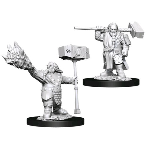 Dungeons & Dragons - Nolzur’s Marvelous Unpainted Miniatures: Male Dwarf Cleric