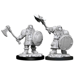 Dungeons & Dragons - Nolzur’s Marvelous Unpainted Minis: Male Dwarf Fighter