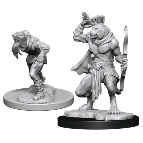 Dungeons & Dragons - Nolzur’s Marvelous Unpainted Minis: Wererat & Weretiger