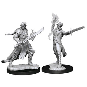 Pathfinder - Deep Cuts Unpainted Miniatures: Male Elf Magus (Magic)