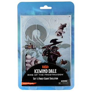 Dungeons & Dragons - Icons of the Realms Icewind Dale 2D Frost Giant Skeleton Set